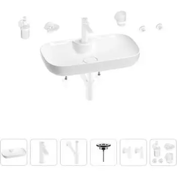 Раковина для ванной Wellsee Croquis 2.0 201005835