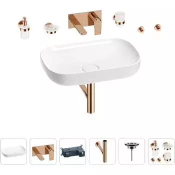 Раковина для ванной Wellsee Croquis 201005679