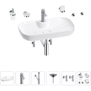 Раковина для ванной Wellsee Croquis 2.0 201005911