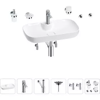 Раковина для ванной Wellsee Croquis 2.0 201005831