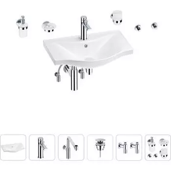 Раковина для ванной Wellsee Bisou 201007246