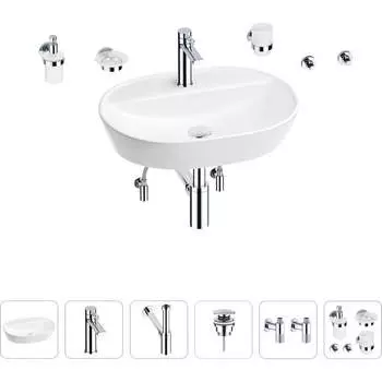 Раковина для ванной Wellsee Calin 201005581