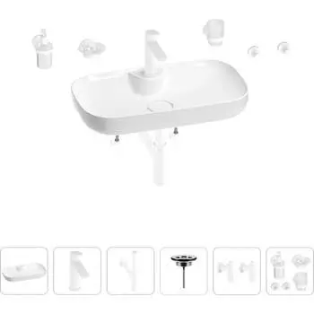 Раковина для ванной Wellsee Croquis 2.0 201005860