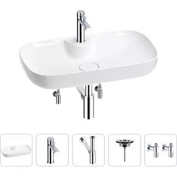 Раковина для ванной Wellsee Croquis 2.0 201004106