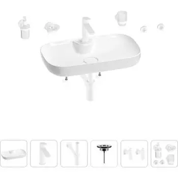 Раковина для ванной Wellsee Croquis 2.0 201005830