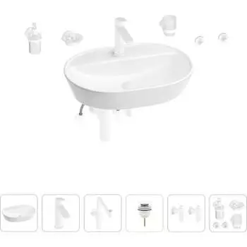 Раковина для ванной Wellsee Calin 201005620