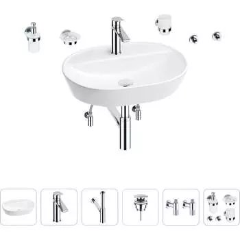 Раковина для ванной Wellsee Calin 201005606