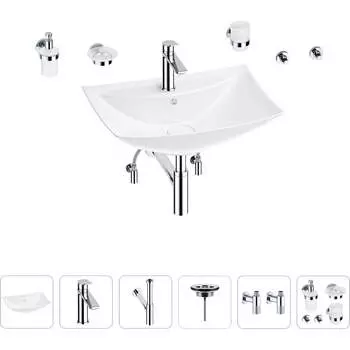 Раковина для ванной Wellsee Cerulean 201006781