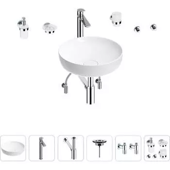 Раковина для ванной Wellsee Chalice Perfection 201006126