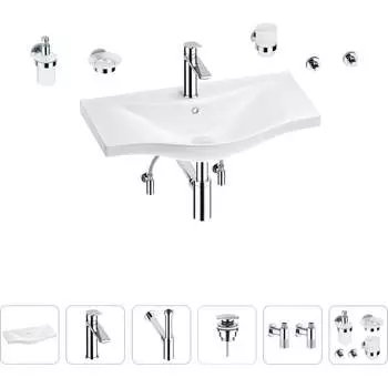 Раковина для ванной Wellsee Bisou 201007351