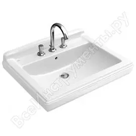 Раковина villeroy &amp; boch 710175r1 отверстие под однопозиционный смеситель, без креплений 00000038138