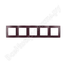 Пятиместная рамка ЭРА 12500525 Б0019422