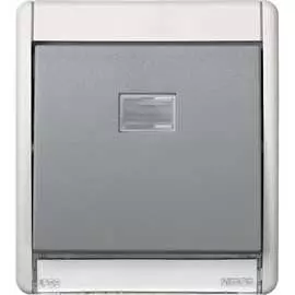 Рамка для одноклавишного выключателя Simon S27, S44 Aqua 4400010-035