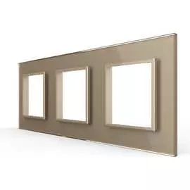 Рамка для розетки LIVOLO BB-C7-SR/SR/SR-13