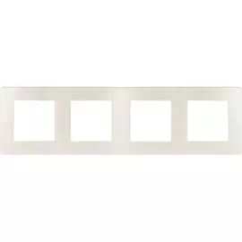 Рамка для розеток и выключателей ЭРА Серия 12 Б0052538