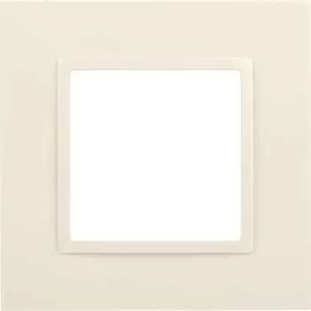 Рамка для розеток и выключателей ЭРА Elegance 14501102 Classic, на 1 пост, слоновая кость Б0060572