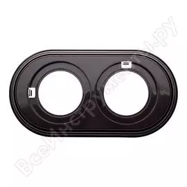 Двупостовая рамка Electraline ВF1-620-23