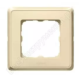 Рамка legrand car 773760 1 пост, слоновая кость