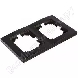 Вертикальная двойная рамка Lezard RAIN 703-4141-152