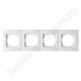 Четырехместная рамка Nilson Touran naturel 24110094