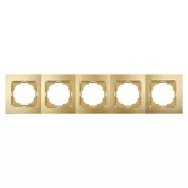 Пятиместная рамка Nilson Touran metallic 24150095
