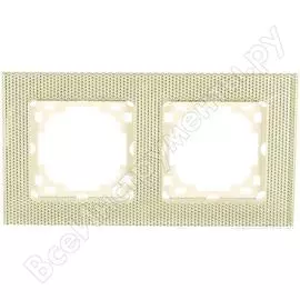 Двойная рамка Nilson Selene 23MP0092