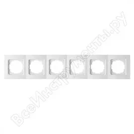 Шестиместная рамка Nilson Touran naturel 24110096