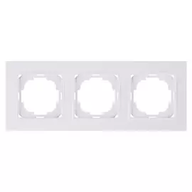 Трехместная рамка Nilson Alegra naturel 25110093