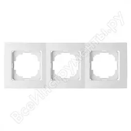 Трехместная рамка Nilson Touran naturel 24110093