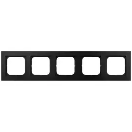 Рамка ospel sonata 5-ая, черный металлик r-5r/33