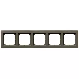 Рамка ospel sonata 5-ая, шоколадный металлик r-5r/40