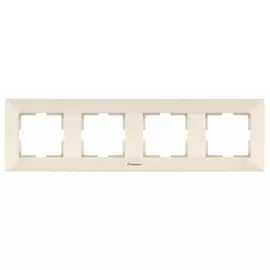 Рамка panasonic 4м arkedia 54737 горизонтальная крем wmtf0804-2bg-res