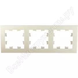 Трехместная рамка Systeme Electric ATLAS DESIGN ATN000303