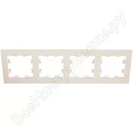 Четырехместная рамка Systeme Electric ATLAS DESIGN ATN000104