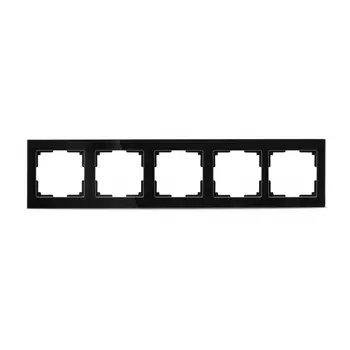 Пятиместная рамка Smartbuy Нептун SBE-05b-Glass-FR-5