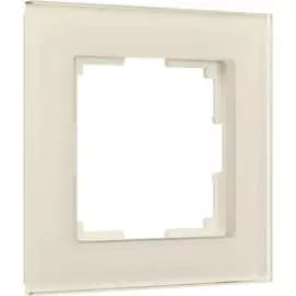 Рамка WERKEL на 1 пост молочный стекло W0011141 a058813