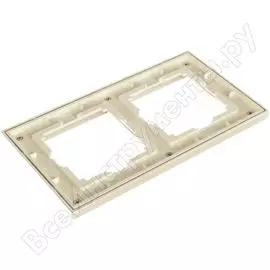 Рамка werkel wl07-frame-02 на 2 поста жемчужный a031783