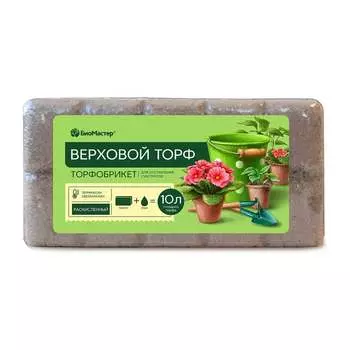 Раскисленный верховой торф БиоМастер УП000010027