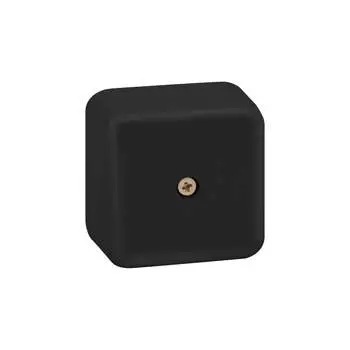 Распаячная коробка ЭРА BSB757520 75x75x20мм без клеммы черная IP40 Б0061803