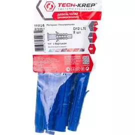 Распорный дюбель Tech-Krep Чапай 12х70 8 шт. 111126