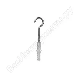 Полипропиленовый распорный дюбель с шурупом ЗУБР МАСТЕР ЕВРО 8х40 / 5х75 мм, 70 шт. 30685-08-40