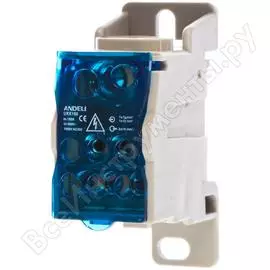 Распределительный блок на DIN-рейку ANDELI РБ-160 ADL16-312