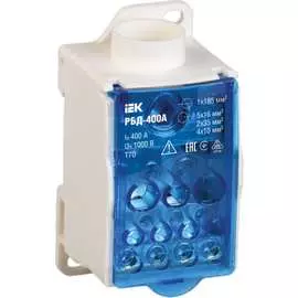 Распределительный блок на DIN-рейку IEK РБД-400А RBD-400