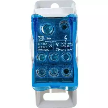 Распределительный короб на DIN-рейку ЭРА NO-122-40 РБД-125А Б0051114