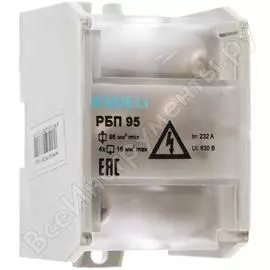 Проходной распределительный блок ANDELI РБП-95 ADL16-400