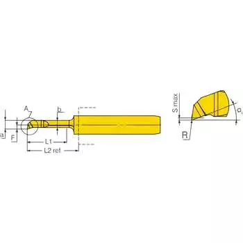 Расточной резец UARGUS