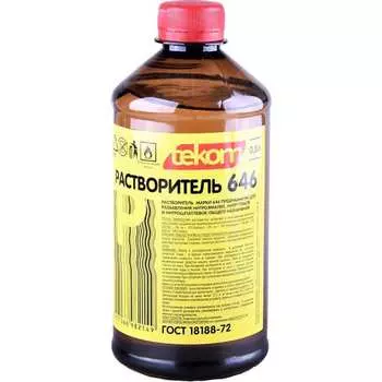 Растворитель tekom марка 646 4607066982149