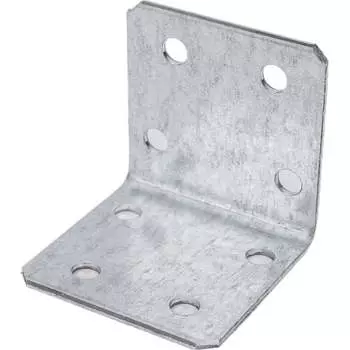 Равносторонний оцинкованный уголок крепежный Невский Крепеж