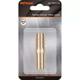 Разъем AV Steel AV-700333B