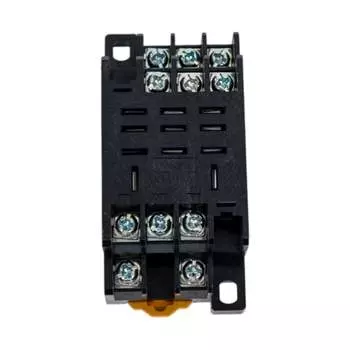 Разъем для крепления на din-рейку промежуточного реле пр-102 3 конт. 10а DEKraft рр-102 23957DEK